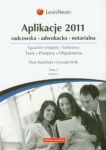 Aplikacje 2011 Tom 3 radcowska adwokacka notarialna