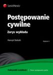 Postępowanie cywilne Zarys wykładu