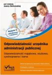 Odpowiedzialność urzędnika administracji publicznej