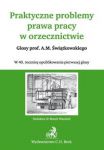 Praktyczne problemy prawa pracy w orzecznictwie