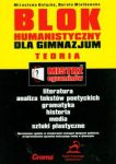 Mistrz egzaminów Blok humanistyczny dla gimnazjum Teoria