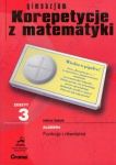 Zeszyt 3 gimnazjum Korepetycje z matematyki