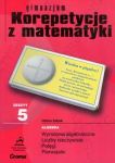 Zeszyt 5 gimnazjum Korepetycje z matematyki