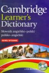 Cambridge Learner\'s Dictionary Słownik angielsko polski polsko angielski + CD