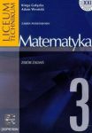 Matematyka 3 zbiór zadań zakres podstawowy