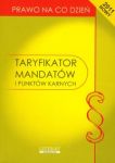 Taryfikator mandatów i punktów karnych