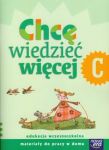 Szkoła na miarę Chcę wiedzieć więcej C Materiały do pracy w domu