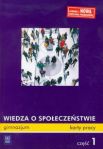 Wiedza o społeczeństwie Część 1 Karty pracy